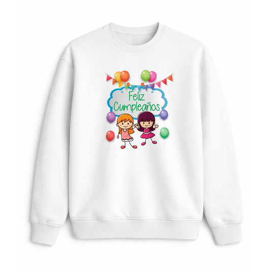 Sudadera feliz cumpleaños infantil regalo original
