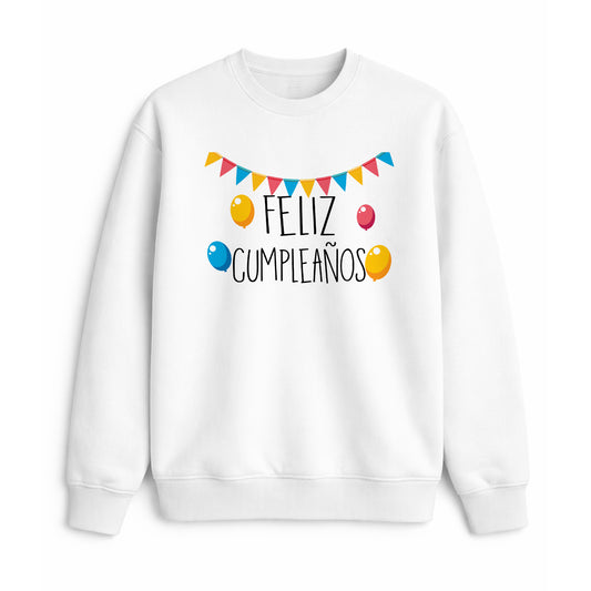Sudadera feliz cumpleaños regalo original fiesta