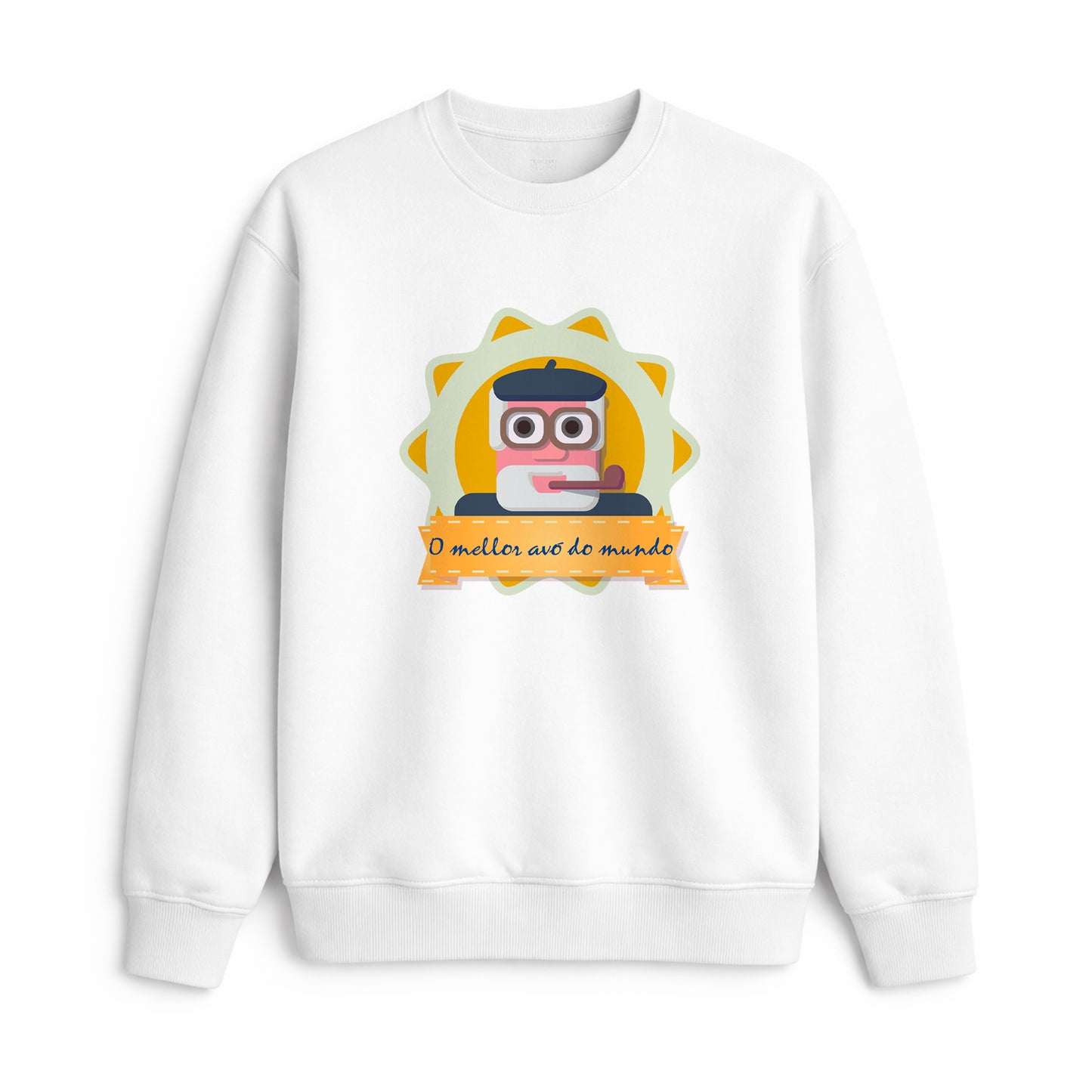 Sudadera en gallego para o mellor avó do mundo