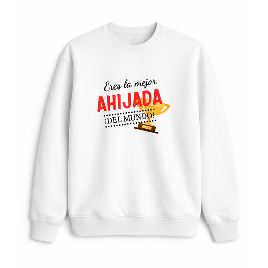 Sudadera la mejor ahijada del mundo regalo original