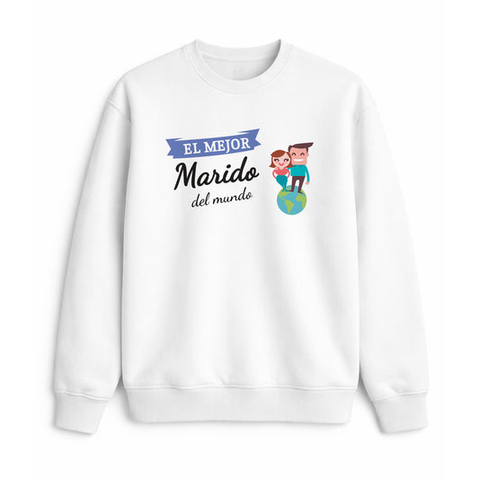 Sudadera el mejor marido del mundo regalo original