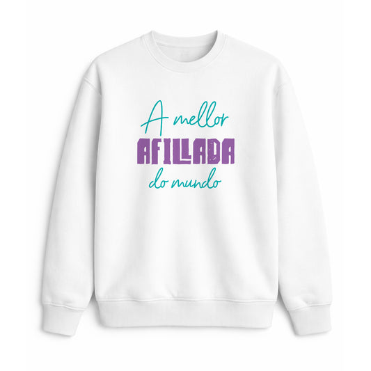 Sudadera a mellor afillada do mundo regalo original