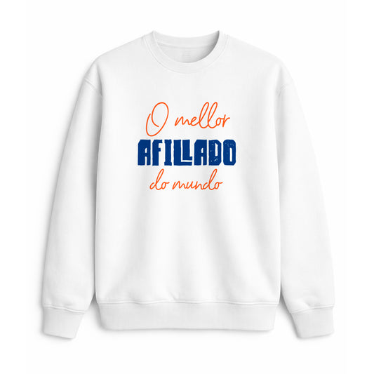 Sudadera o mellor afillado do mundo regalo orixinal
