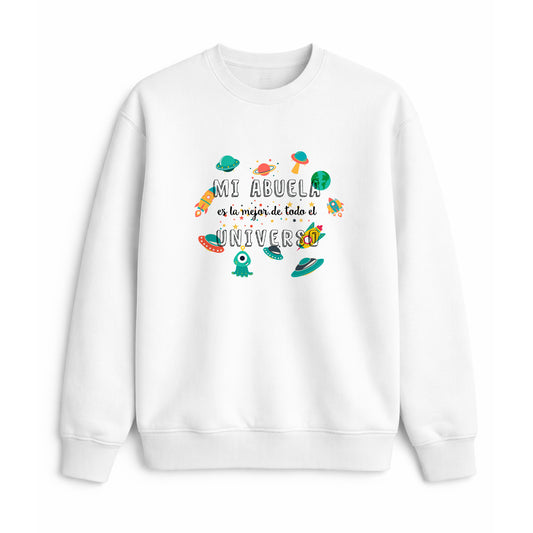 Sudadera mi abuela es la mejor del universo regalo original