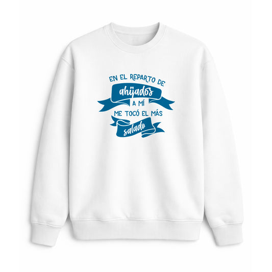 Sudadera en el reparto de ahijados me tocó el más salado