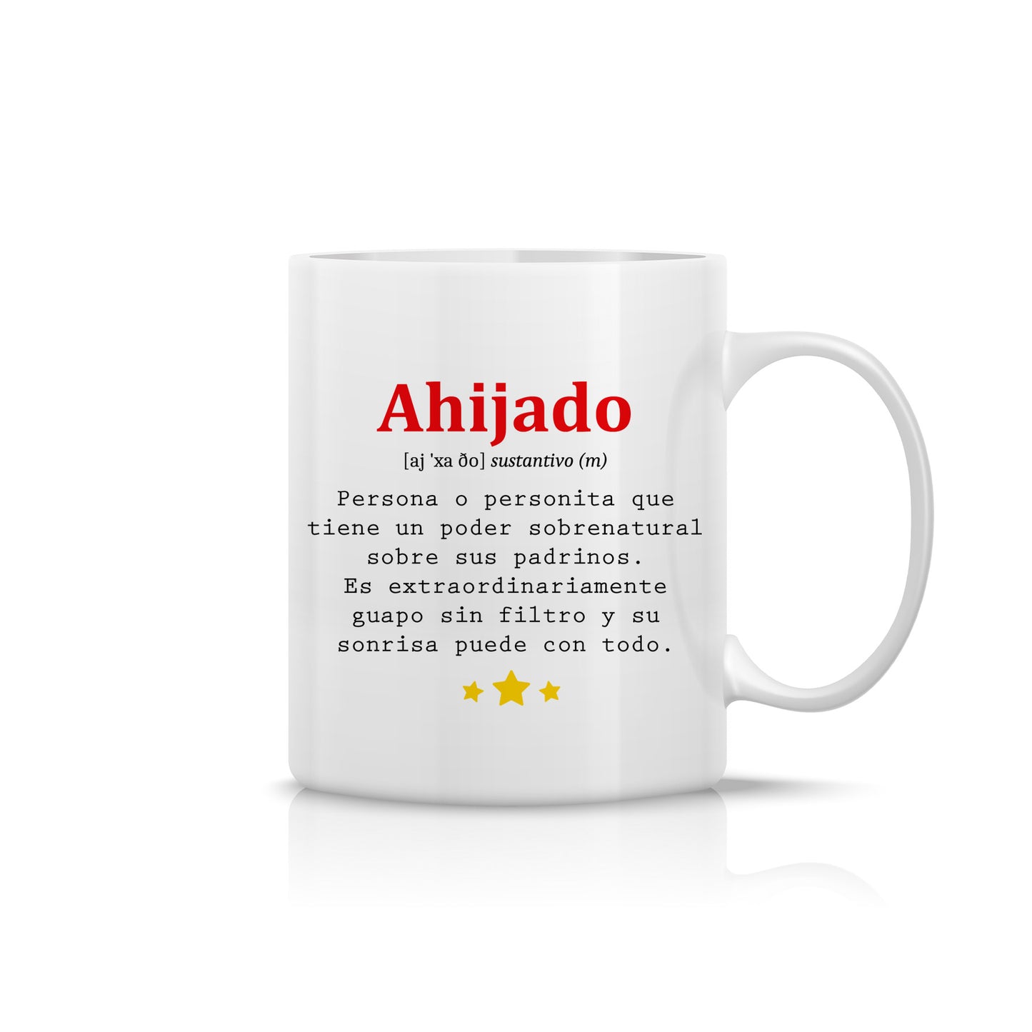Taza “Ahijado” definición divertida – Regalo original para ahijado