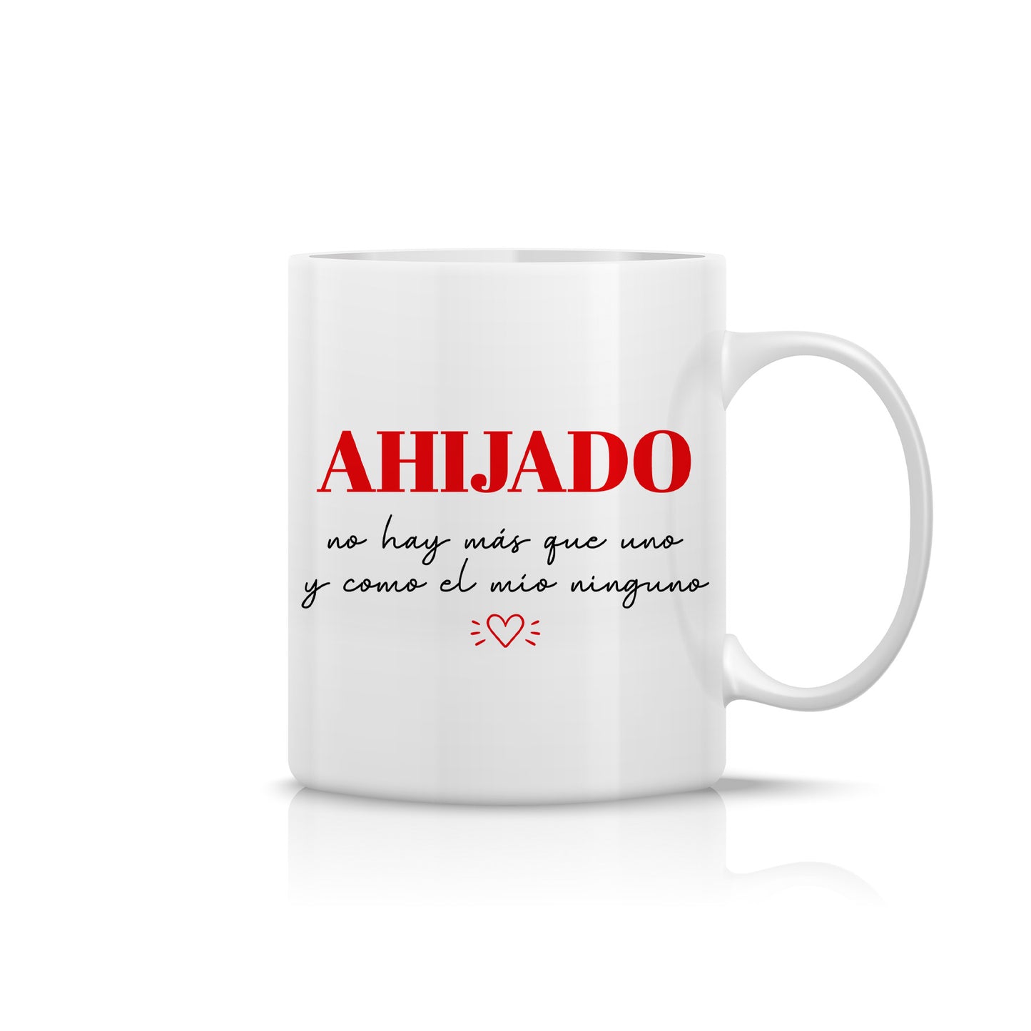 Taza para ahijado con frase “No hay más que uno y como el mío ninguno” – Regalo emotivo