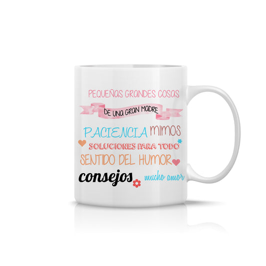 Taza “Pequeñas grandes cosas de una gran madre”