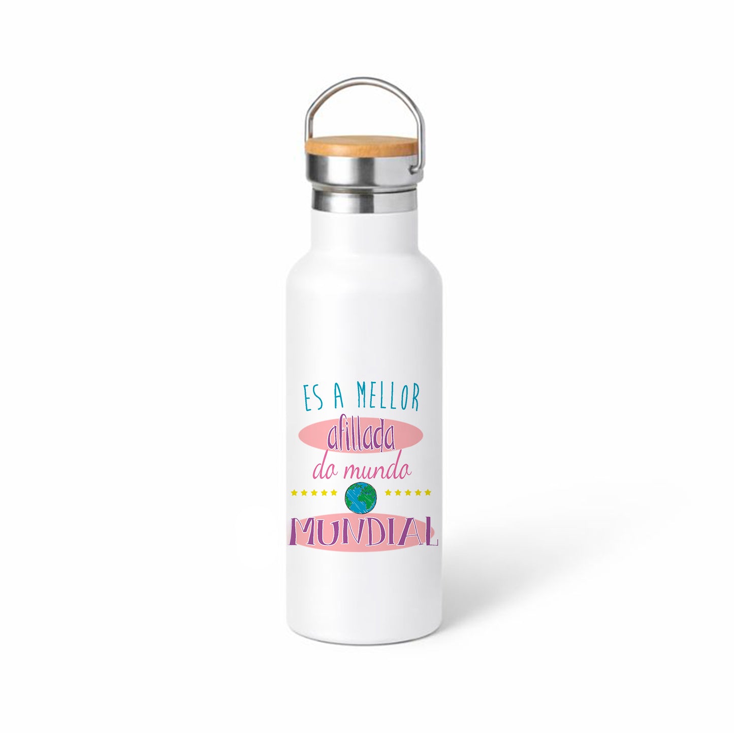 Termo “A mellor afillada da munda” – deseño divertido en galego (mundial)