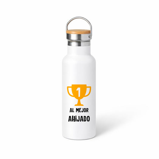 Termo “Al mejor ahijado” – diseño trofeo número 1 (regalo original)