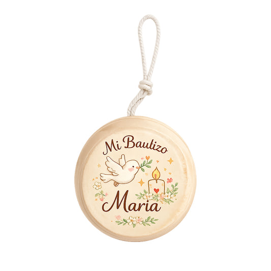 Yoyó personalizado para bautizo
